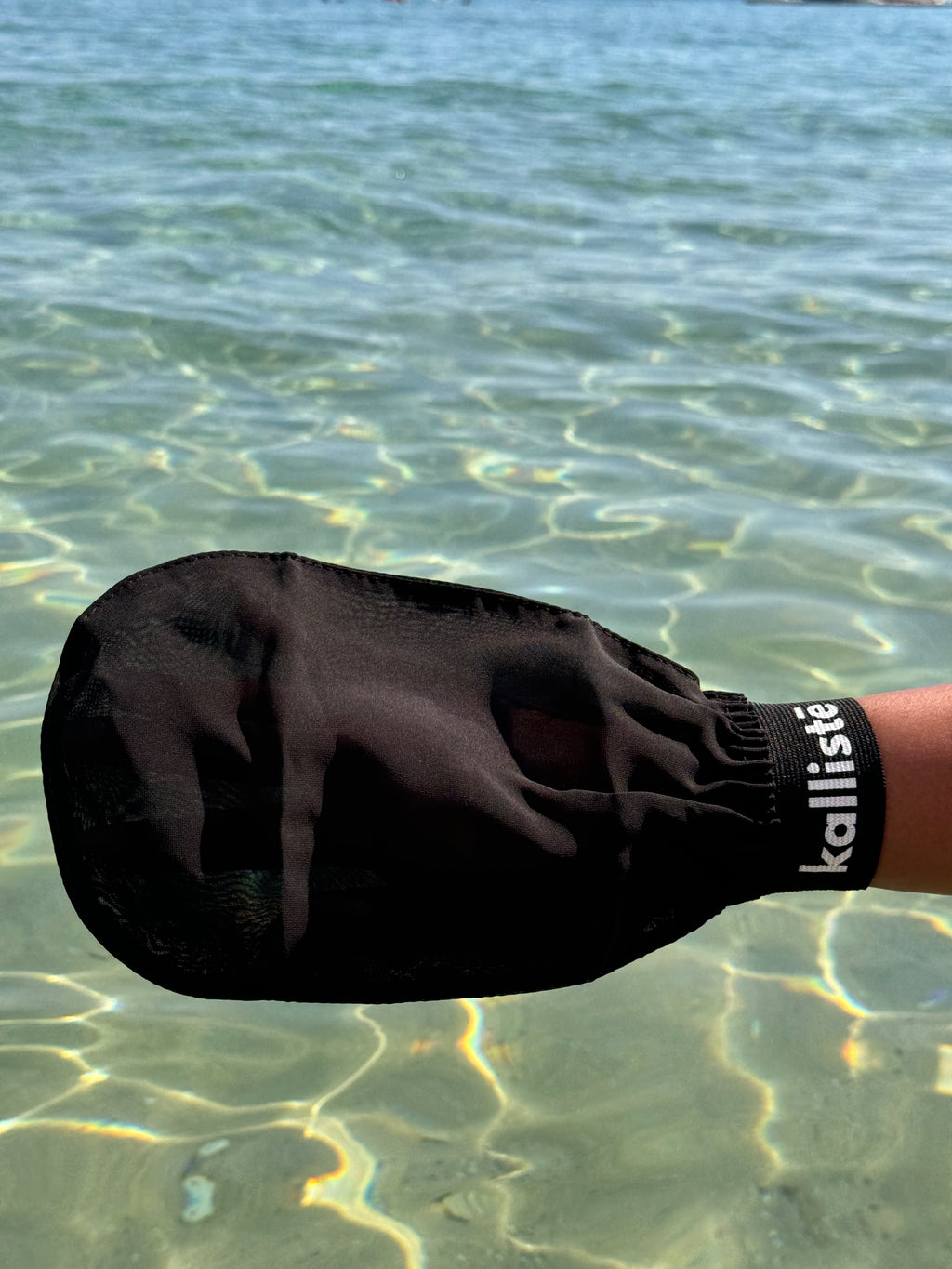 Gant Exfoliant Corps en Coton & Soie